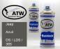 Preview: Jeep, Anvil, DS / LDS / 385: 400ml Sprühdose + 400ml Klarlack - Set, von ATW Autoteile West.